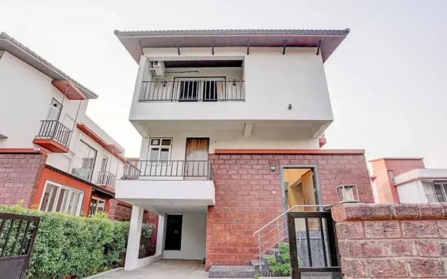 Elivaas Irene Jade 3BHK Pvt Pool Garden with Balconies