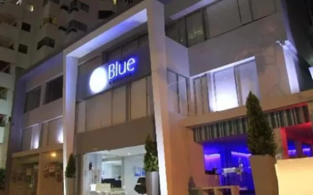 The Blue Hotel.