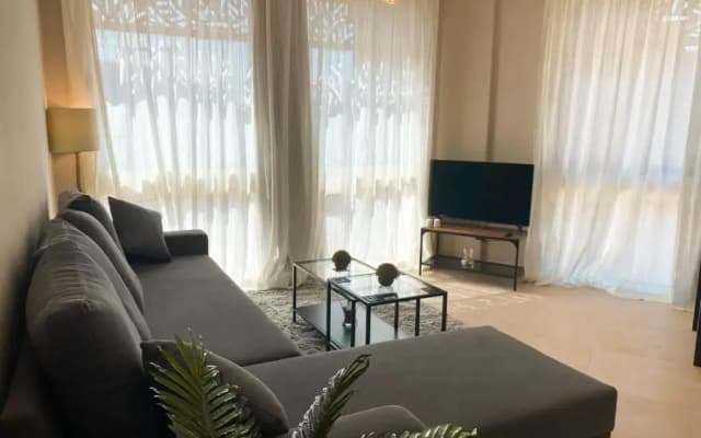 Lovely 1 Bedroom apt. At Mangroovy residence with free access to the Beach and Pools