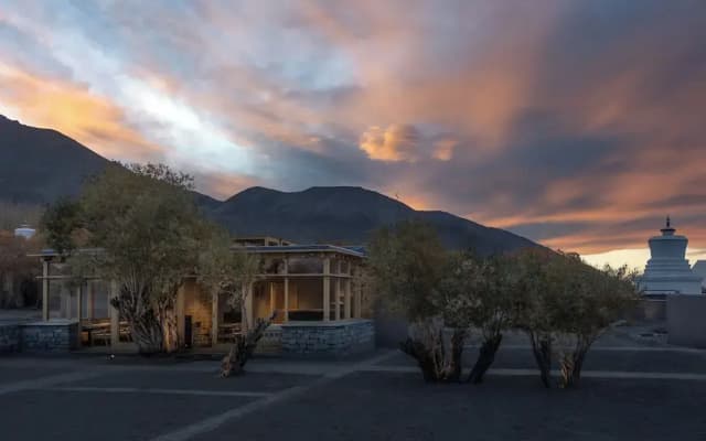 The Postcard in The Himalayan Willows