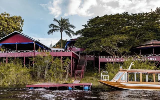 Vista do Lago Jungle Lodge