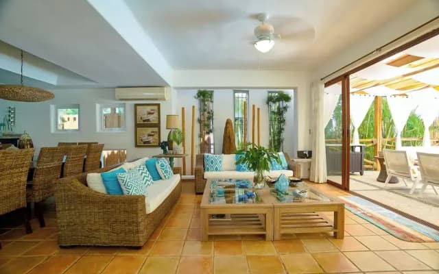 Beach Villa in El Portillo Sleeps 12