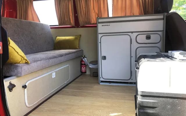 Mobile Home - Alpha Campers Montenegro - Our Red Westfalia Bus