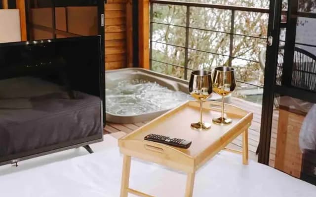 Cabaña Vacacional el Peñol con Jacuzzi