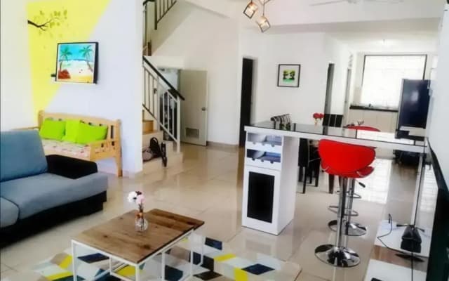 Desaru M'Cozy/12pax/Mini Pool/ Waterpark/BBQ/WIFI