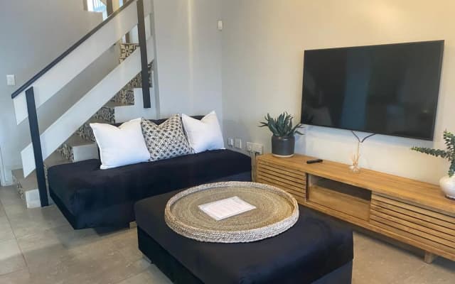 Beach front, two story condo
