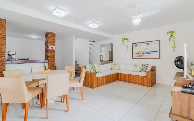 Gb58 ótima Casa 5 Quartos   170m Da Praia