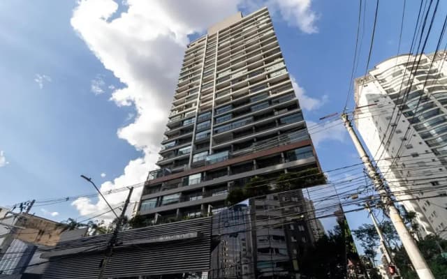 Studio de luxo mobiliado em Moema