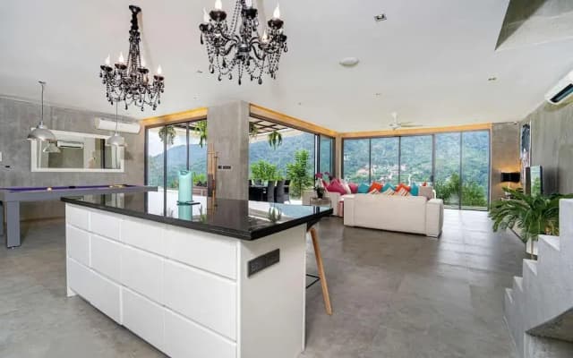 Open Hill View 3BR Natural Park Villa 1