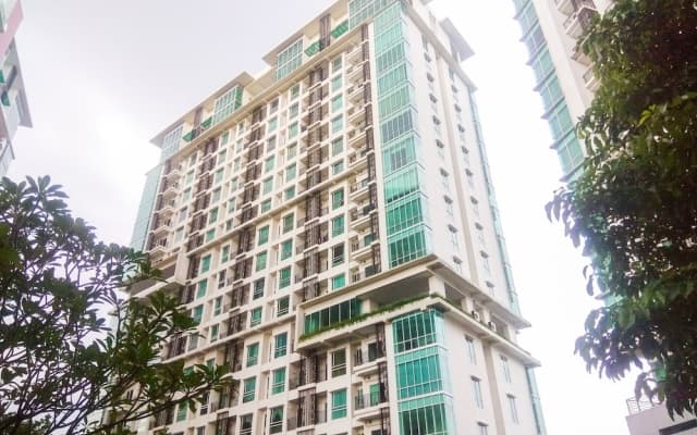 Fully Furnished Apartment with Comfortable Design 1BR Woodland Park Residence