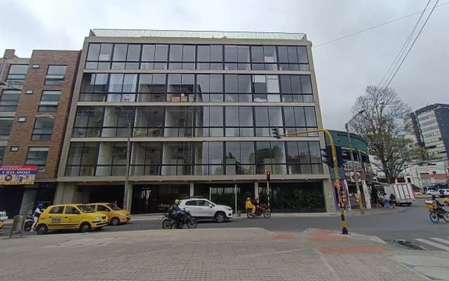 Loft moderno con vista a los cerros en Chapinero