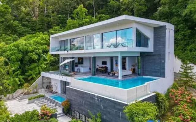 Yamu Hills Panoramic Ocean View 6 Bed Luxury Vila