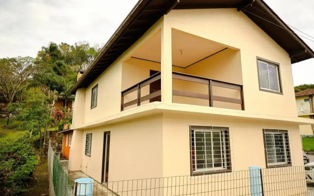 Casa com varanda