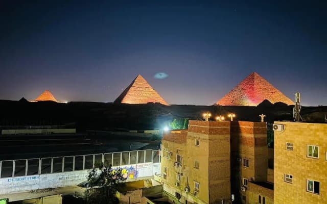 Cairo Pyramids View