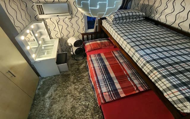 Elegant Studio @ Grass Residences 1-5 persons only, Quezon City
