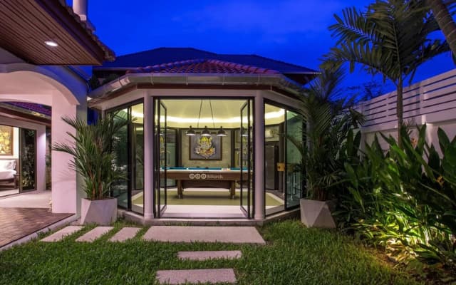 Havana Pool Villa with Gym and Billiard