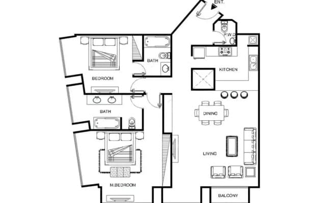 LUX  Cayan Superior Suite 4 Dubai Marina