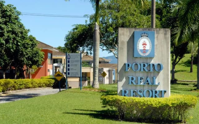 Apartamento no Porto Real Resort com vista para o mar