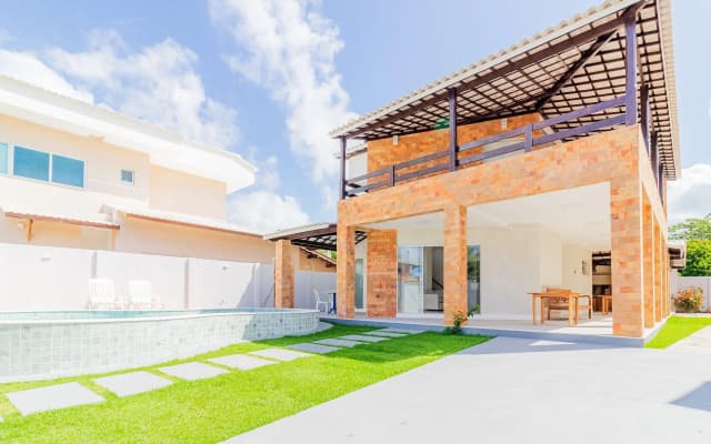 Gb03 Maravilhosa Casa 5 Suítes A 200m Da Praia