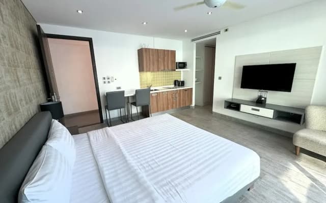 Private studio at Twin Sands Resort