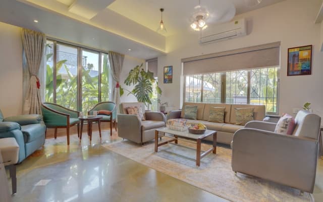 Alaya Stays Adarsh Villa | Elegant 3 BHK Villa With Pvt Pool & Balcony