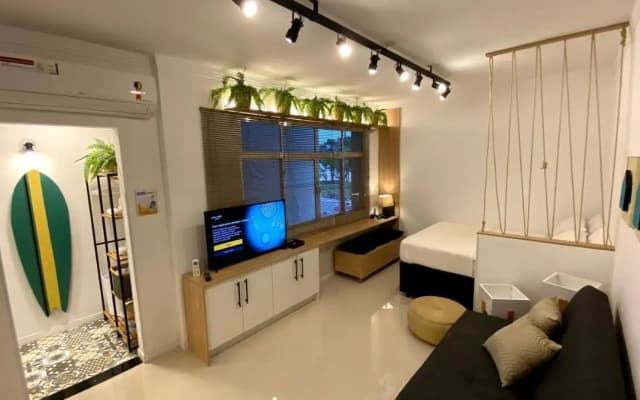 Studio moderno na avenida da praia - Boqueirão