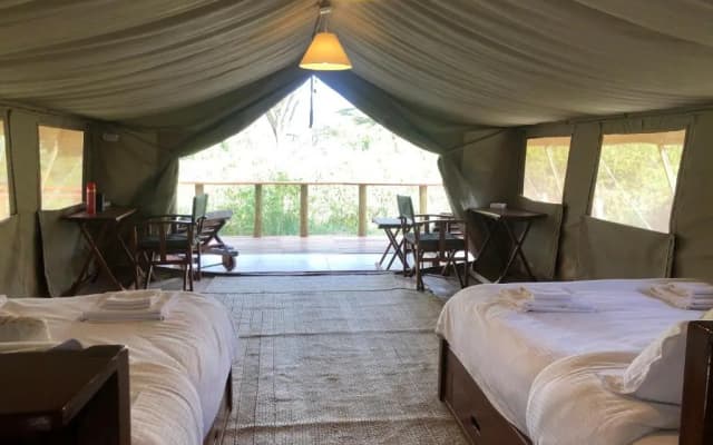 Luxurious tents in Naivasha