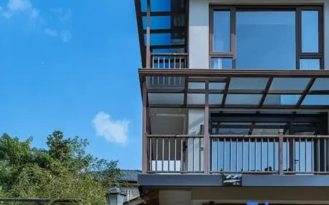 Creek Building · Upstream Rafting River rafting · Wooden Residence Holiday Inn