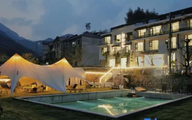 Yehexi·Samar Xingxi Camping·Private Tang Hot Spring Wild Luxury Homestay
