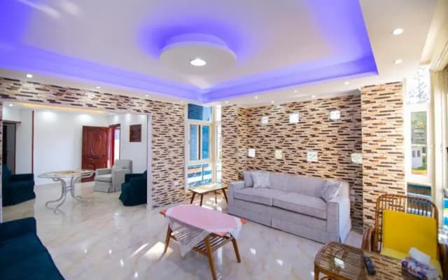 2 bed rooms Chalet, Garden&sea view, first floor , Family only سوبر لوكس شاليه دور اول مستقل المعموره الشاطىء بجوار المنتزه Mamoura Alexandria مع كارنيهات بوابه الدخول للعائلات فقط