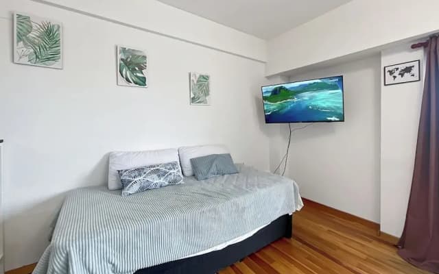 Cozy Studio on a High Floor With Panoramic Views in Villa Urquiza