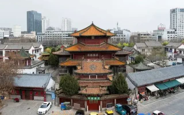 Jining Wanda Plaza Taibailou Road Light Residence Hotel