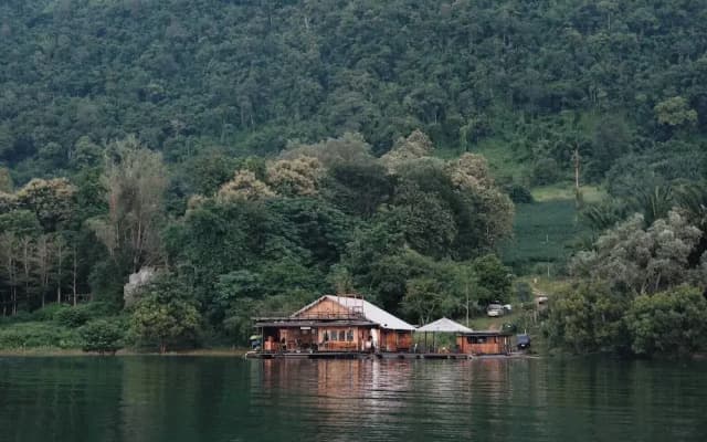 The Floating Lake House