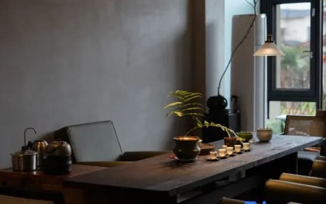 Wuyishan Kelai Like Home Tea House Space