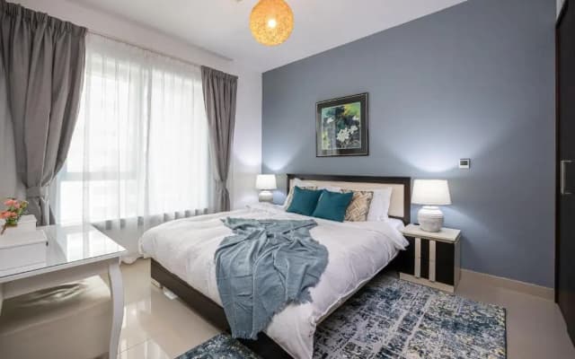 Chic 1BR with Burj Khalifa View in Downtown