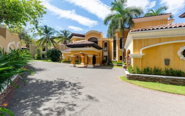 Spectacular Mediterranean-Style Mansion with Beachfront Views in Playa Flamingo