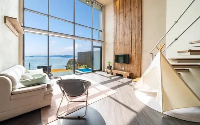 Geojedo Raonhiljo Pollvilla Pension