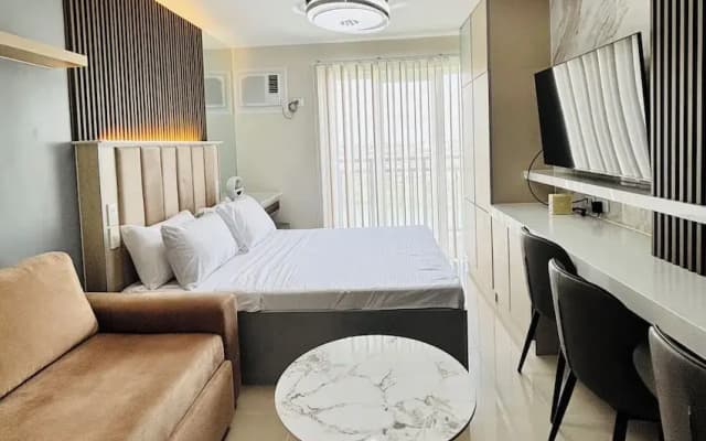Modern Condo Room With City View