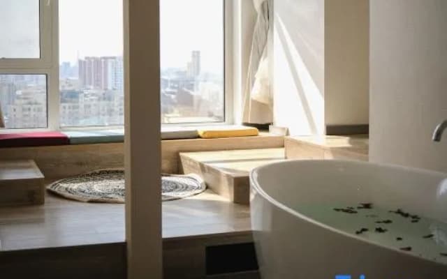 There is a loft minimalist luxury smart homestay (Hongqi Street, there is a mountain store)