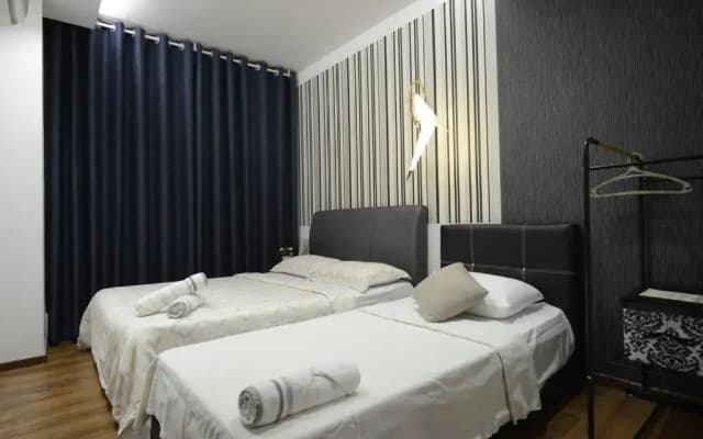 8pax Cozy Home Stay Jazz Suites 1 Vivacity Kuching Sarawak 3BR