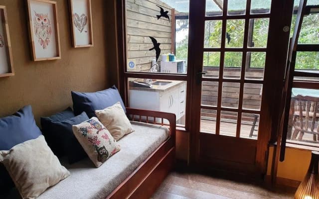 Chalé Coruja Listrada   Ninho Das Aves
