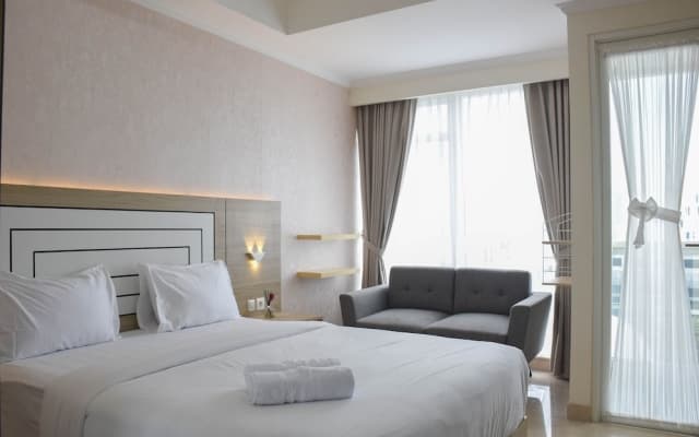 Fully Furnished with Cozy Design Studio at Menteng Park Apartment