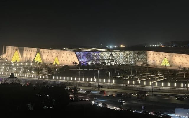 Asia Grand Museum & Pyramids View