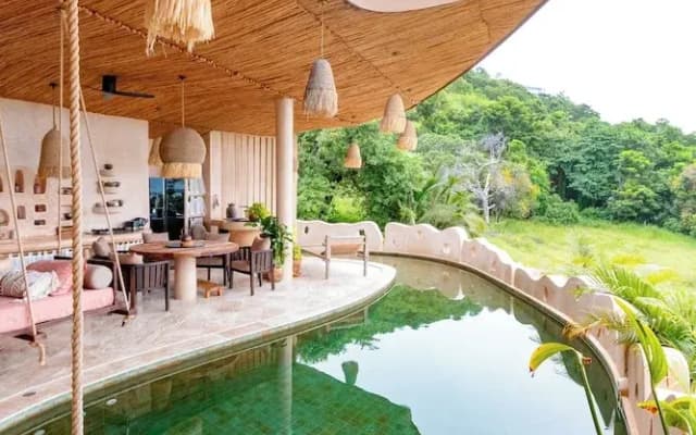 Zen Retreat with Pool Sea View V222