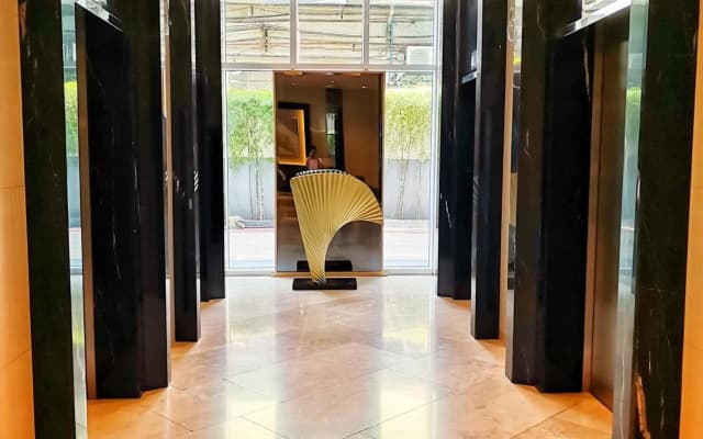Stylish 1 Bedroom Condo Unit with Perfect Pool View Balcony at Fame Residences