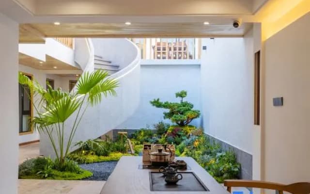 Aesthetics·Weijianshan Minimalist Cream Jifeng Design Homestay (Lijiang Ancient City Branch)