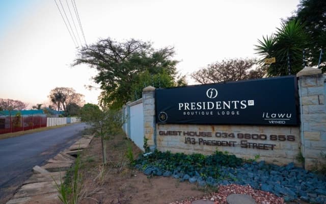 Presidents Boutique Lodge by Ilawu