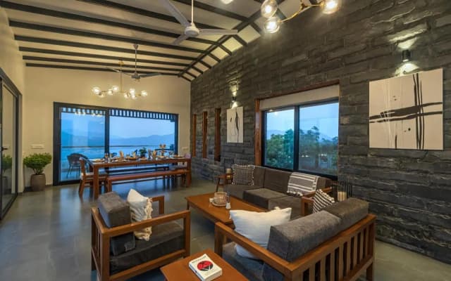 Saffronstays Ahilya Waters By Kosha Villas, Pawna-Entire Villa