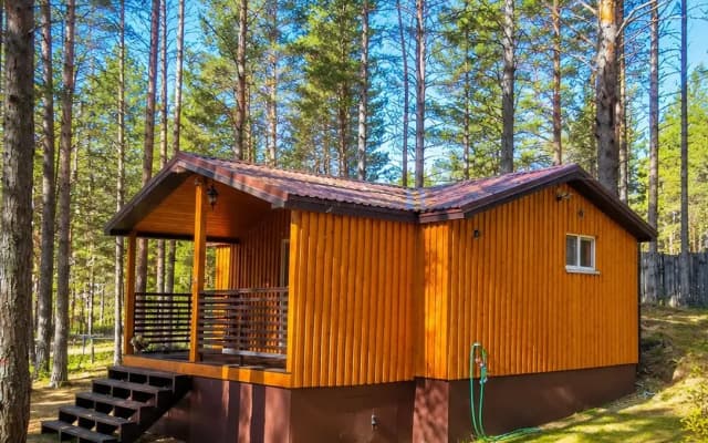 Гостевой дом у озера в лесу с wi-fi DreamHouse