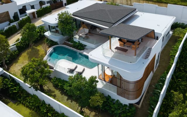 Вилла Zavaya 360 view luxury retreat with pool